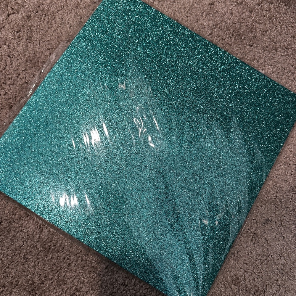Recollections 12”x12” Aqua Glitter Cardstock (15 pieces)